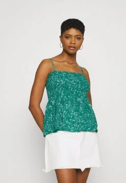 JDYSTARR LIFE STRAP SMOCK - Débardeur - Greenlake/cloud Dancer