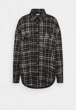 JDYCALLE - Chemisier - Black/silver/white