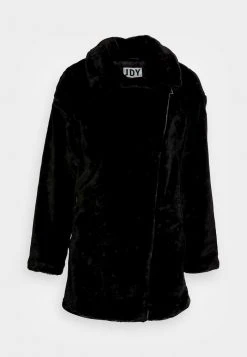 JDYFEDORA FUR BIKER JACKET - Manteau Classique - Black -JDY Soldes Magasin a2715ae489414009bdd61cb8c234d65f