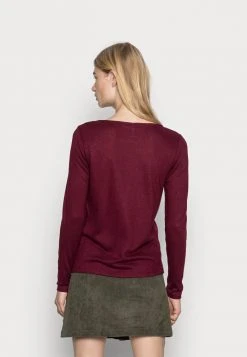 JDY SARA TONSY - T-shirt à Manches Longues - Windsor Wine -JDY Soldes Magasin a42b977b57d844caab803bc4a087256b