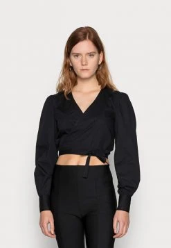 JDYROSA WRAP - T-shirt à Manches Longues - Black