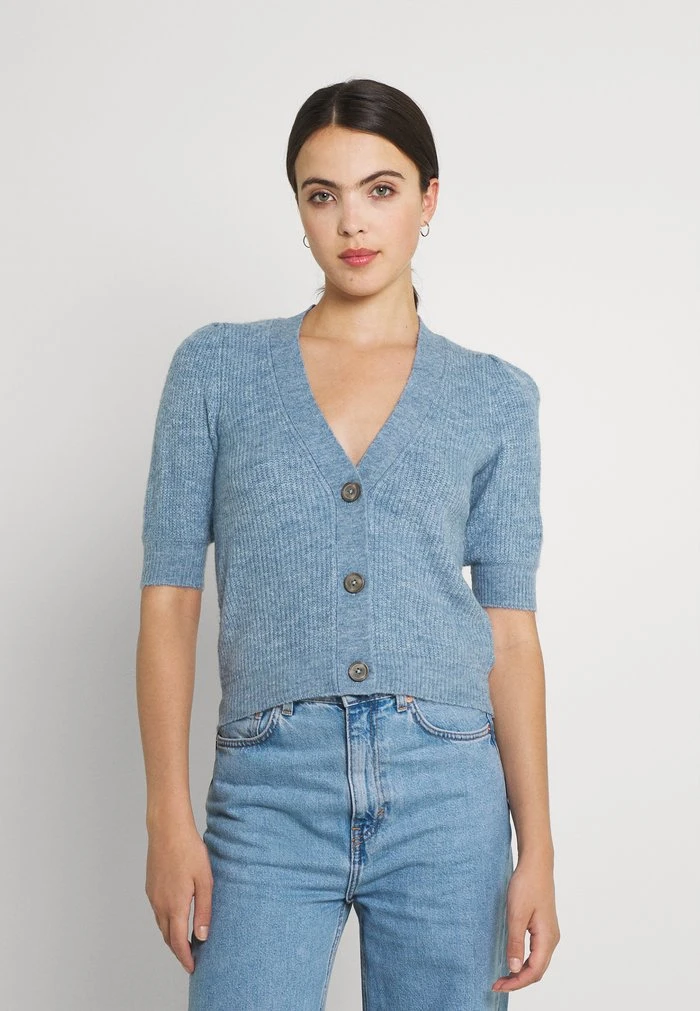 JDYDREA - Gilet - Captains Blue Melange 1 JDYDREA - Gilet - Captains Blue Melange