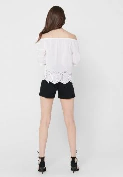 JDY Blouse - Cloud Dancer -JDY Soldes Magasin a811fd0eecec41cf8ca024f75d63b2e8