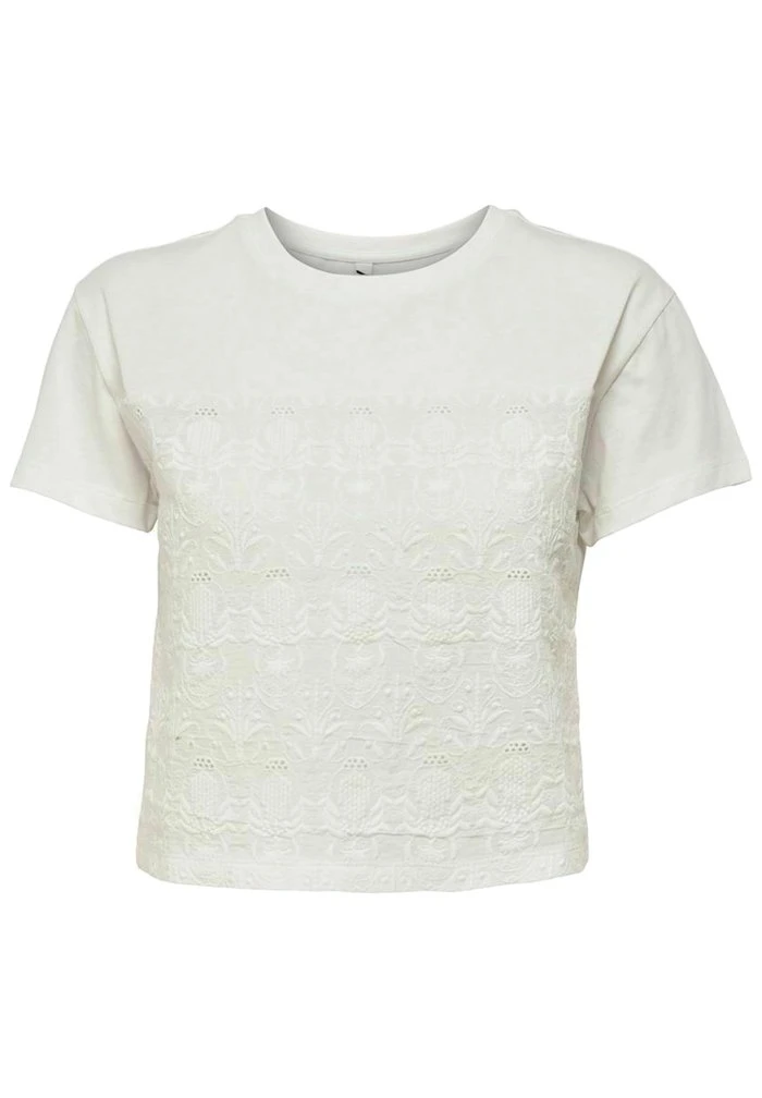 JDY T-shirt Basique - Cloud Dancer 6 JDY T-shirt Basique - Cloud Dancer – Image 6