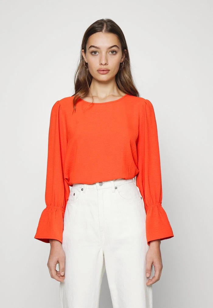 JDYLION ONECK - Blouse - Hot Sauce 1 JDYLION ONECK - Blouse - Hot Sauce