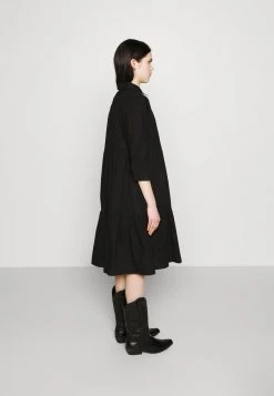 JDYULLE DRESS - Robe Chemise - Black -JDY Soldes Magasin a8a8afe1188a4f709633f51f2a1312fb