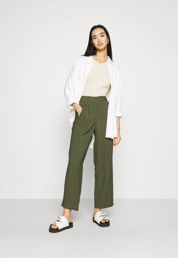 JDYSALOMWWIDE PANT - Pantalon Classique - Deep Depths 2 JDYSALOMWWIDE PANT - Pantalon Classique - Deep Depths – Image 2
