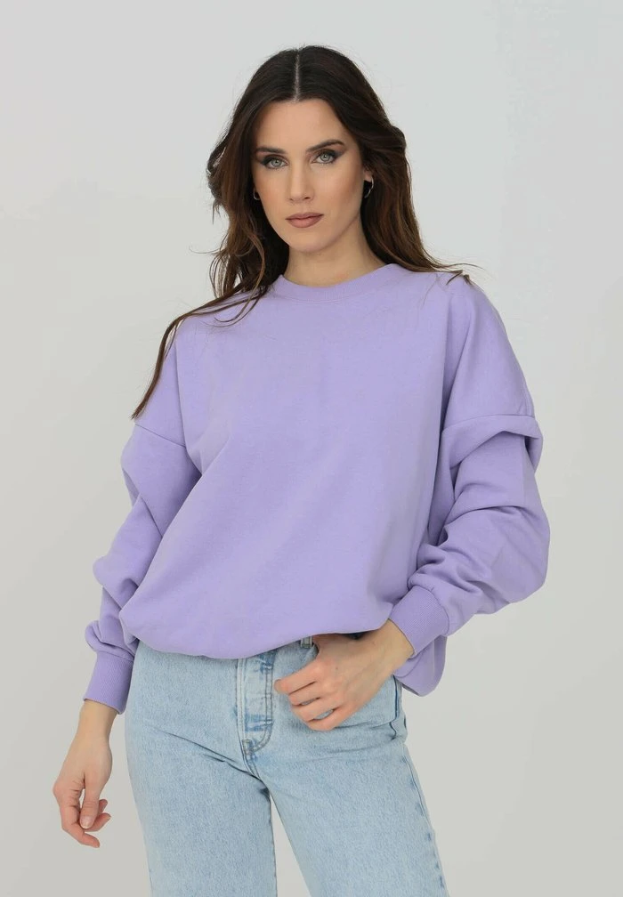 JDY Sweatshirt - Lavender 4 JDY Sweatshirt - Lavender – Image 4
