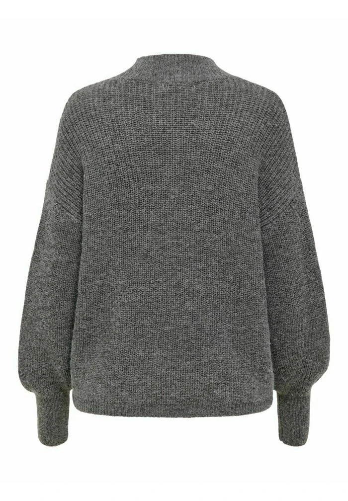 JDY HOCHGESCHLOSSENER - Pullover - Dark Grey Melange 6 JDY HOCHGESCHLOSSENER - Pullover - Dark Grey Melange – Image 6