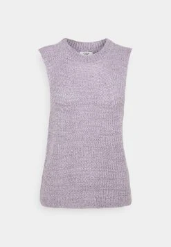 JDYMEGAN VEST - Pullover - Pastel Lilac/black