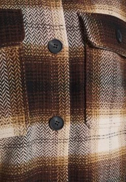 JDYTOBY CHECK SHIRT JACKET - Veste Légère - Chicory Coffee/oyster Gray 5 JDYTOBY CHECK SHIRT JACKET - Veste Légère - Chicory Coffee/oyster Gray -JDY Soldes Magasin ab312ebc342843a4981f1c454ee6e4af