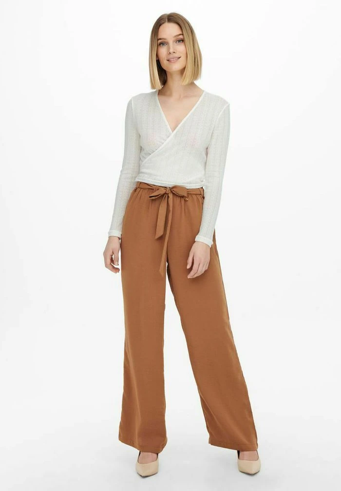 JDY WICKEL - T-shirt à Manches Longues - White 2 JDY WICKEL - T-shirt à Manches Longues - White – Image 2