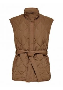 JDY Veste Sans Manches - Camel