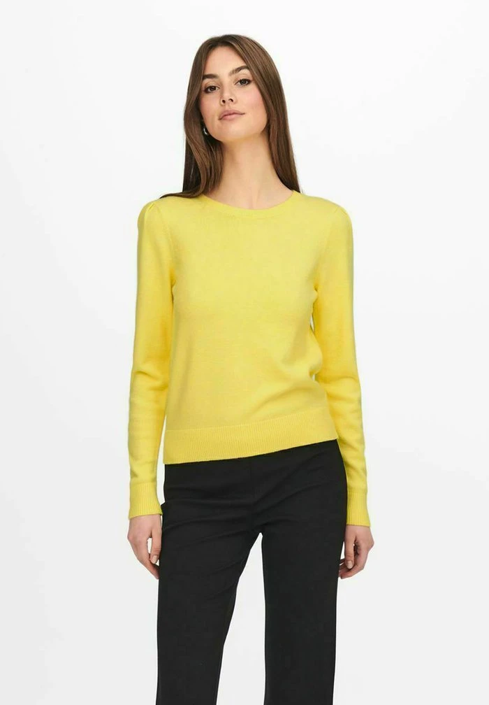 JDYMARCO PUFF - Pullover - Yellow Cream 1 JDYMARCO PUFF - Pullover - Yellow Cream