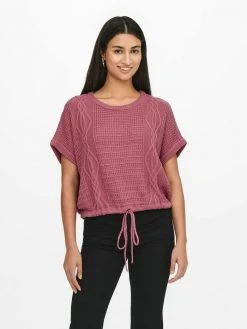 JDY KURZER - T-shirt Imprimé - Mesa Rose