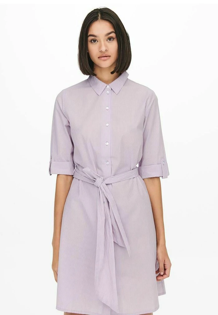 JDYHALL DRESS - Robe Chemise - Lavender Frost 4 JDYHALL DRESS - Robe Chemise - Lavender Frost – Image 4