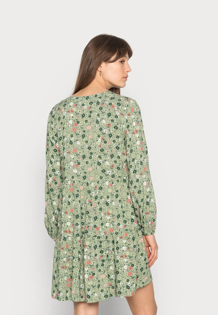 JDYLION LAYER DRESS - Robe De Jour - Khaki 3 JDYLION LAYER DRESS - Robe De Jour - Khaki – Image 3