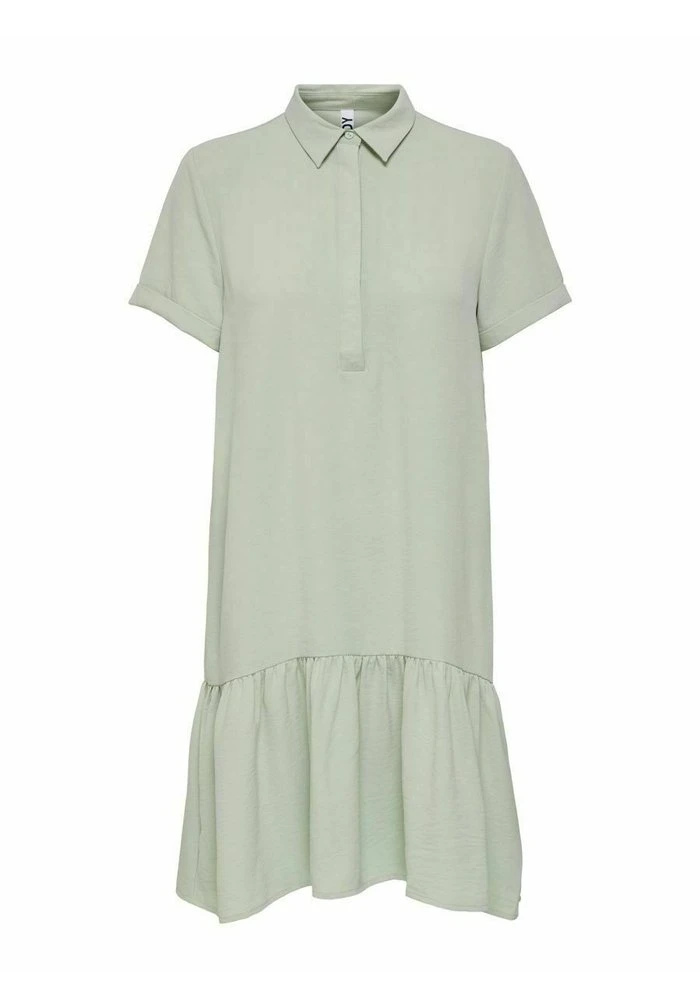 JDY Robe Chemise - Mineral Gray 1 JDY Robe Chemise - Mineral Gray