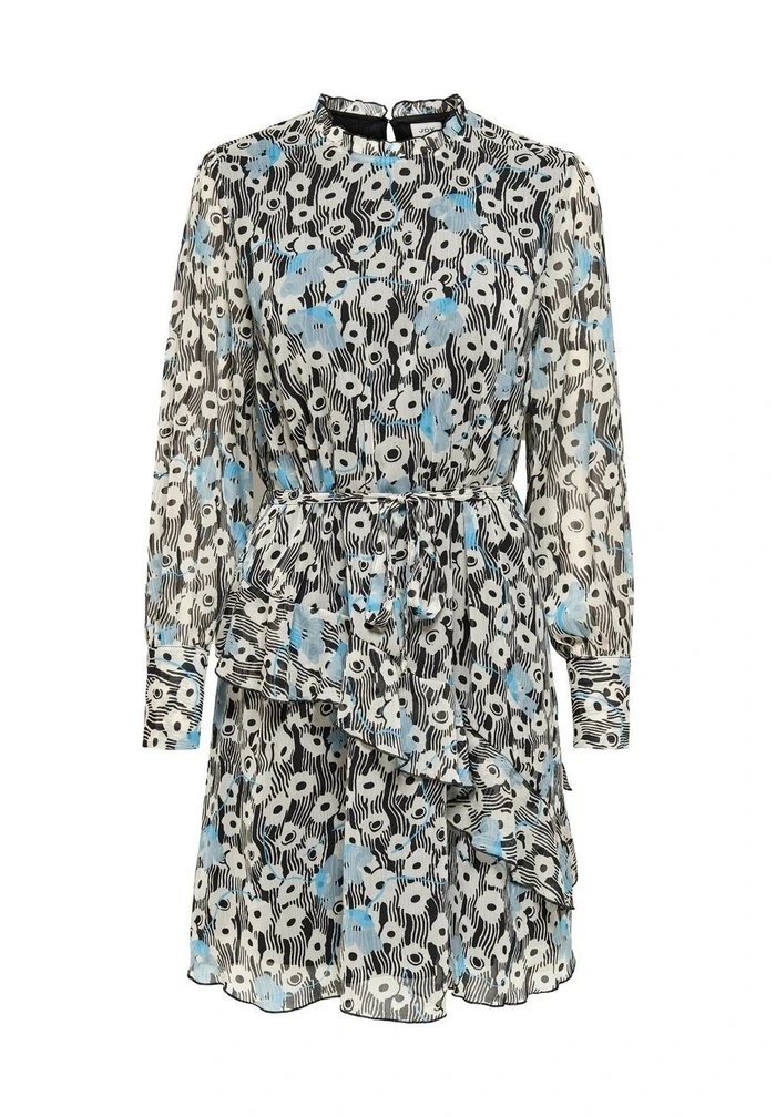 JDY MIT LANGEN ÄRMELN RÜSCHEN - Robe De Jour - Cloud Dancer 6 JDY MIT LANGEN ÄRMELN RÜSCHEN - Robe De Jour - Cloud Dancer – Image 6