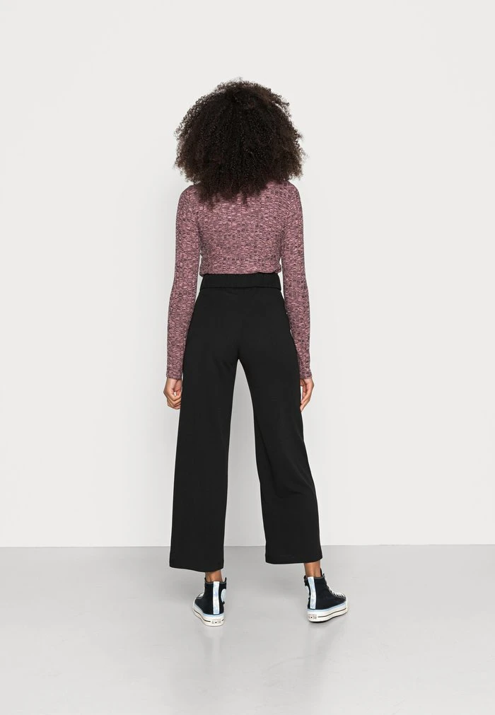 JDY GEGGO LONG BUTTON PANT - Pantalon Classique - Black 3 JDY GEGGO LONG BUTTON PANT - Pantalon Classique - Black – Image 3