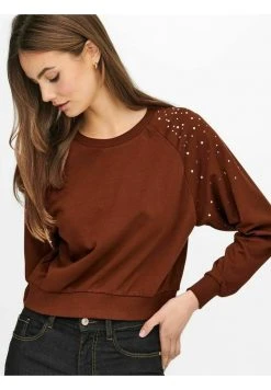 JDY Sweatshirt - Brown 11 JDY Sweatshirt - Brown -JDY Soldes Magasin b257db8c758c4f9d8944e58425ecda79