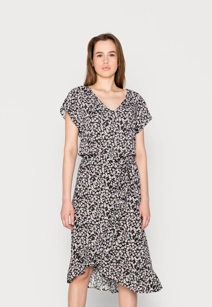 JDYSTARR LIFE BELOW KNEE SKIRT - Jupe Trapèze - Black 1 JDYSTARR LIFE BELOW KNEE SKIRT - Jupe Trapèze - Black