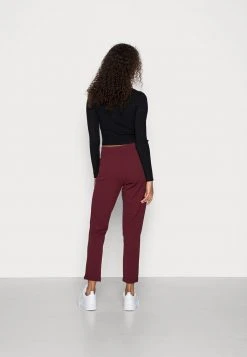 JDYDELICIOUS MIA ANCLE SOLID PANT - Pantalon Classique - Windsor Wine -JDY Soldes Magasin b375f9fce30140a3b5bad38467ab6592