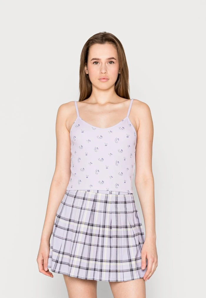 JDYSOFIA CROP 2 PACK - Débardeur - Pastel Lilac/chateau Gray Solid 2 JDYSOFIA CROP 2 PACK - Débardeur - Pastel Lilac/chateau Gray Solid – Image 2