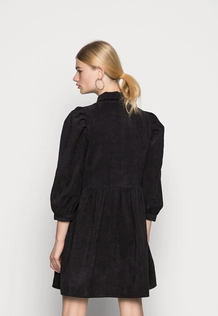 JDYULE SOFI PUFF SLEEVE BELT DRESS - Robe Chemise - Black 3 JDYULE SOFI PUFF SLEEVE BELT DRESS - Robe Chemise - Black – Image 3