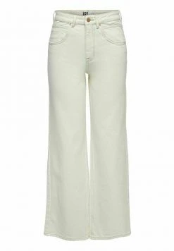 JDY ARIEL HIGH WAIST WIDE - Jean Flare - Ecru -JDY Soldes Magasin b59a50774c324ac3b5cda8471b3fd9d5