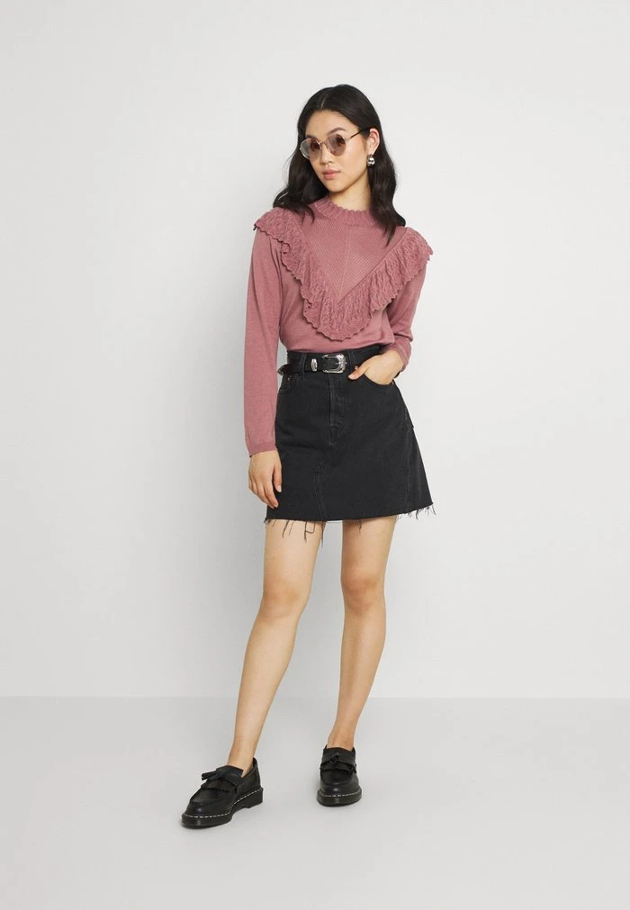 JDYSILVIA LIFE FRILL - Pullover - Nostalgia Rose 2 JDYSILVIA LIFE FRILL - Pullover - Nostalgia Rose – Image 2