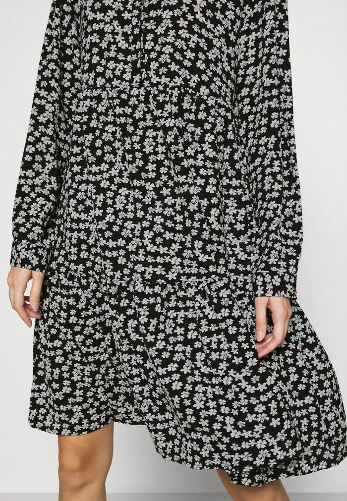 JDYPIPER WVN N - Robe Chemise - Black/white 6 JDYPIPER WVN N - Robe Chemise - Black/white – Image 6