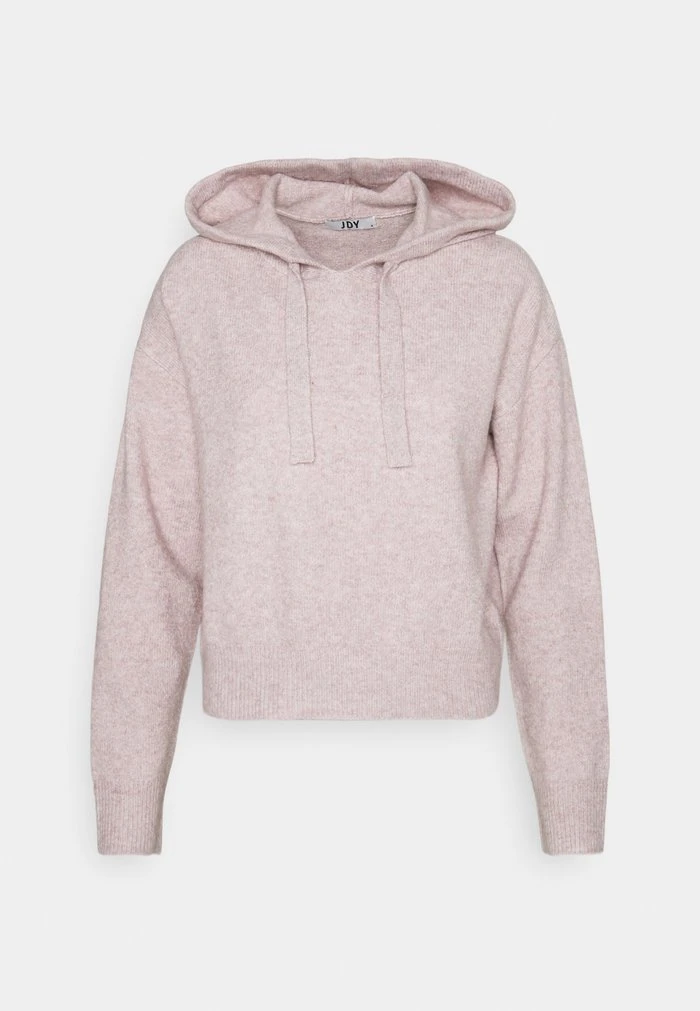 JDYPAMELA LIFE HOOD CROP - Pullover - Nostalgia Rose Melange 1 JDYPAMELA LIFE HOOD CROP - Pullover - Nostalgia Rose Melange