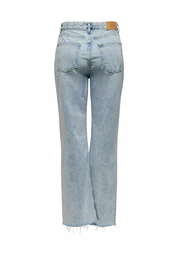 STRAIGHT FIT JDYDICHTE HW WIDE RAW - Jean Flare - Light Blue Denim 7 STRAIGHT FIT JDYDICHTE HW WIDE RAW - Jean Flare - Light Blue Denim – Image 7