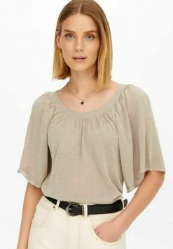 JDY KURZÄRMELIGER - T-shirt Basique - Chateau Gray -JDY Soldes Magasin b86a8e6270cd457aacd07cb4a9389659