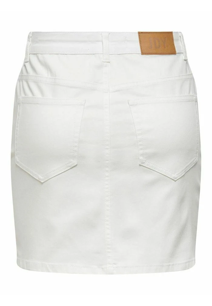 JDY JEANSROCK HIGH WAIST - Jupe En Jean - White 2 JDY JEANSROCK HIGH WAIST - Jupe En Jean - White – Image 2
