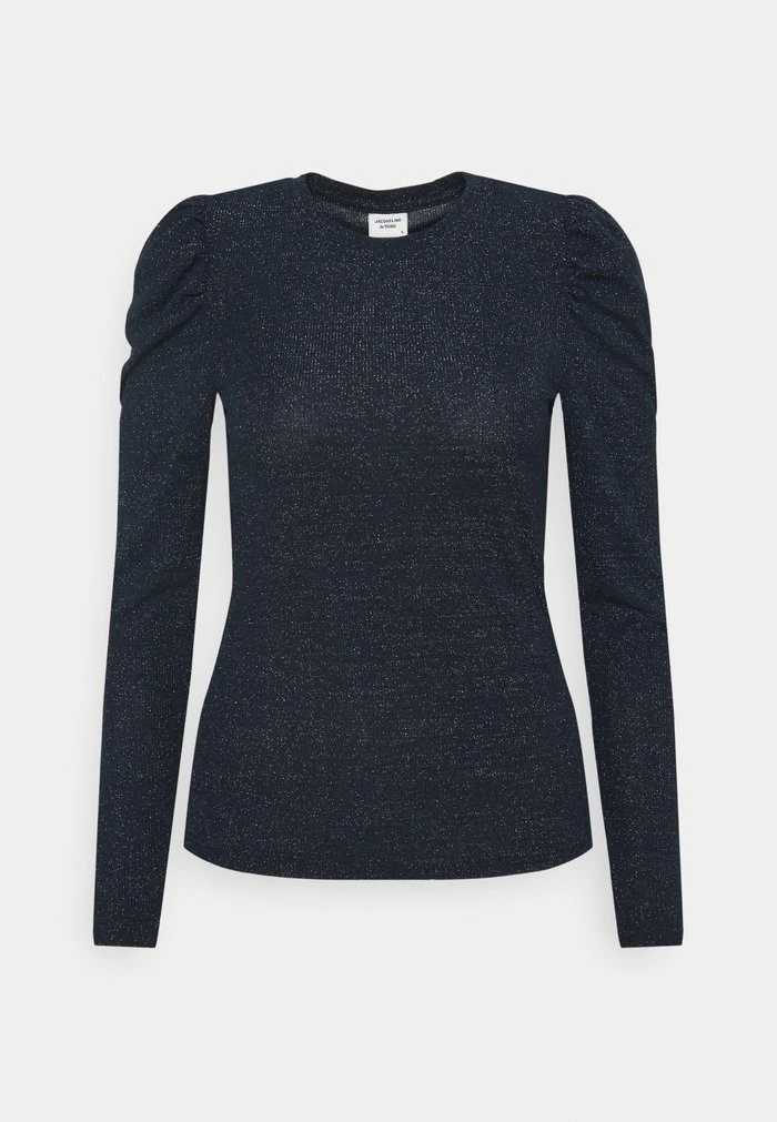 JDYTINA PUFFSLEEVE - T-shirt à Manches Longues - Sky Captain/silver 1 JDYTINA PUFFSLEEVE - T-shirt à Manches Longues - Sky Captain/silver