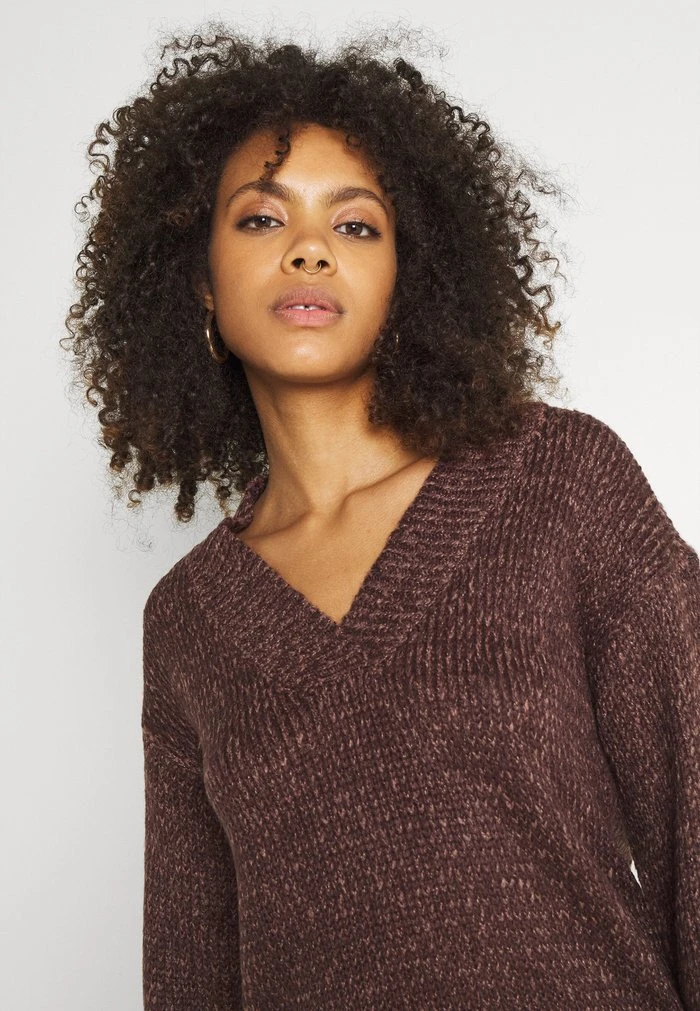 JDYHILARY V-NECK - Pullover - Rose Taupe 4 JDYHILARY V-NECK - Pullover - Rose Taupe – Image 4