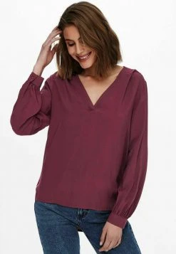 JDYAROS - Blouse - Windsor Wine 11 JDYAROS - Blouse - Windsor Wine -JDY Soldes Magasin bab5da8071b640ad94c648f3d15bbf74
