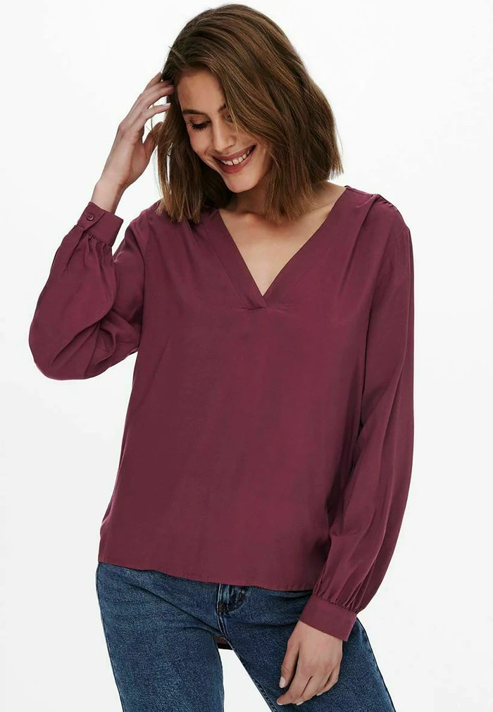 JDYAROS - Blouse - Windsor Wine 5 JDYAROS - Blouse - Windsor Wine – Image 5