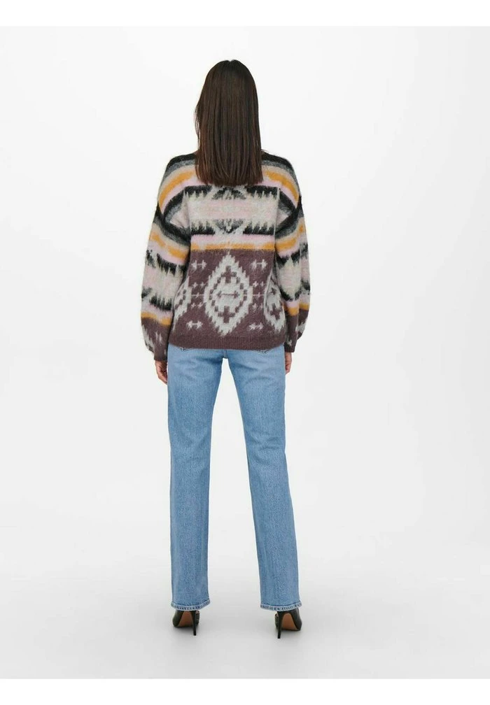 JDY Pullover - Flint Jacqaurd 2 JDY Pullover - Flint Jacqaurd – Image 2