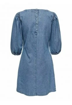 JDY Robe En Jean - Medium Blue Denim 11 JDY Robe En Jean - Medium Blue Denim -JDY Soldes Magasin bc0fe0dda4d8415580fa0ded047aa5df