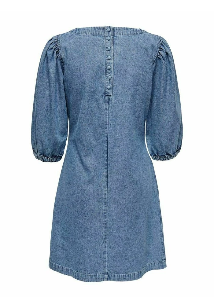 JDY Robe En Jean - Medium Blue Denim 6 JDY Robe En Jean - Medium Blue Denim – Image 6