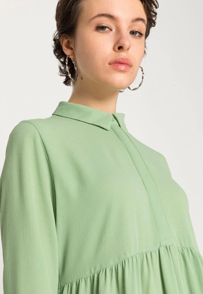 JDYPIPER DRESS - Robe Chemise - Basil 5 JDYPIPER DRESS - Robe Chemise - Basil – Image 5