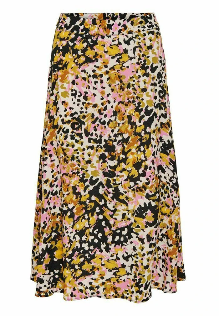 JDY GEMUSTERTER - Jupe Trapèze - Black 2 5 JDY GEMUSTERTER - Jupe Trapèze - Black 2 – Image 5