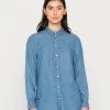 JDYOLIVIA LIFE - Chemisier - Medium Blue Denim