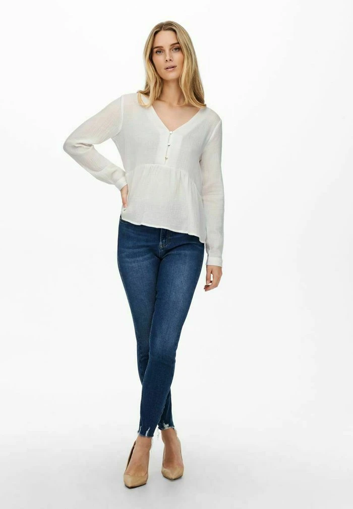 JDY SCHÖSSCHEN - Blouse - Cloud Dancer 2 JDY SCHÖSSCHEN - Blouse - Cloud Dancer – Image 2