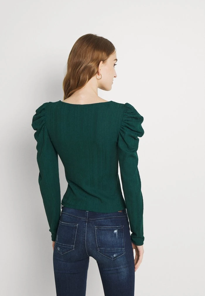 JDYANNA PUFF SLEEVE - T-shirt à Manches Longues - Ponderosa Pine 3 JDYANNA PUFF SLEEVE - T-shirt à Manches Longues - Ponderosa Pine – Image 3
