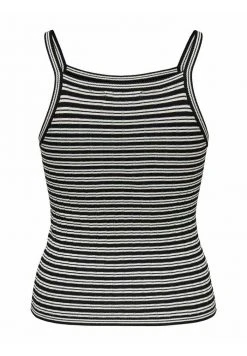 JDY GESTREIFTES - Débardeur - Black -JDY Soldes Magasin bfda5f8cde794d589e70a2e81759423f