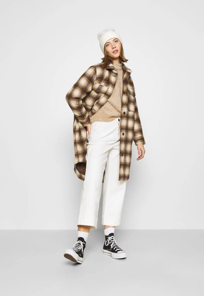 JDYTIK LONG - Manteau Classique - Tannin 2 JDYTIK LONG - Manteau Classique - Tannin – Image 2